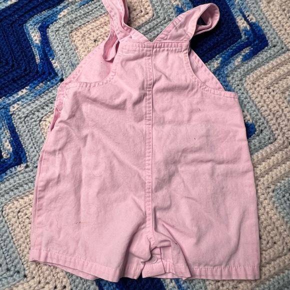 Little Wonders Pink Overalls for Kids - Picture 2 of 3